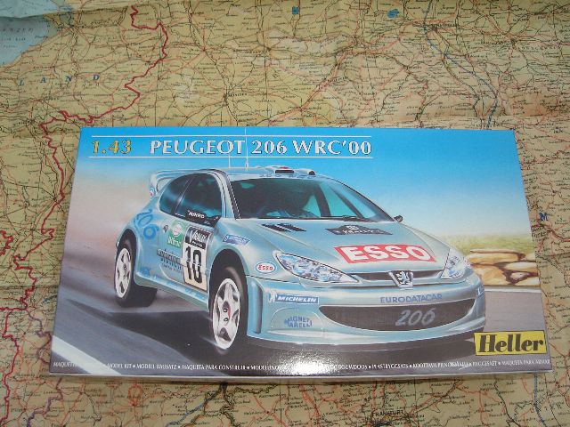 Heller 80193  Peugeot 206 WRC 2000 Rally
